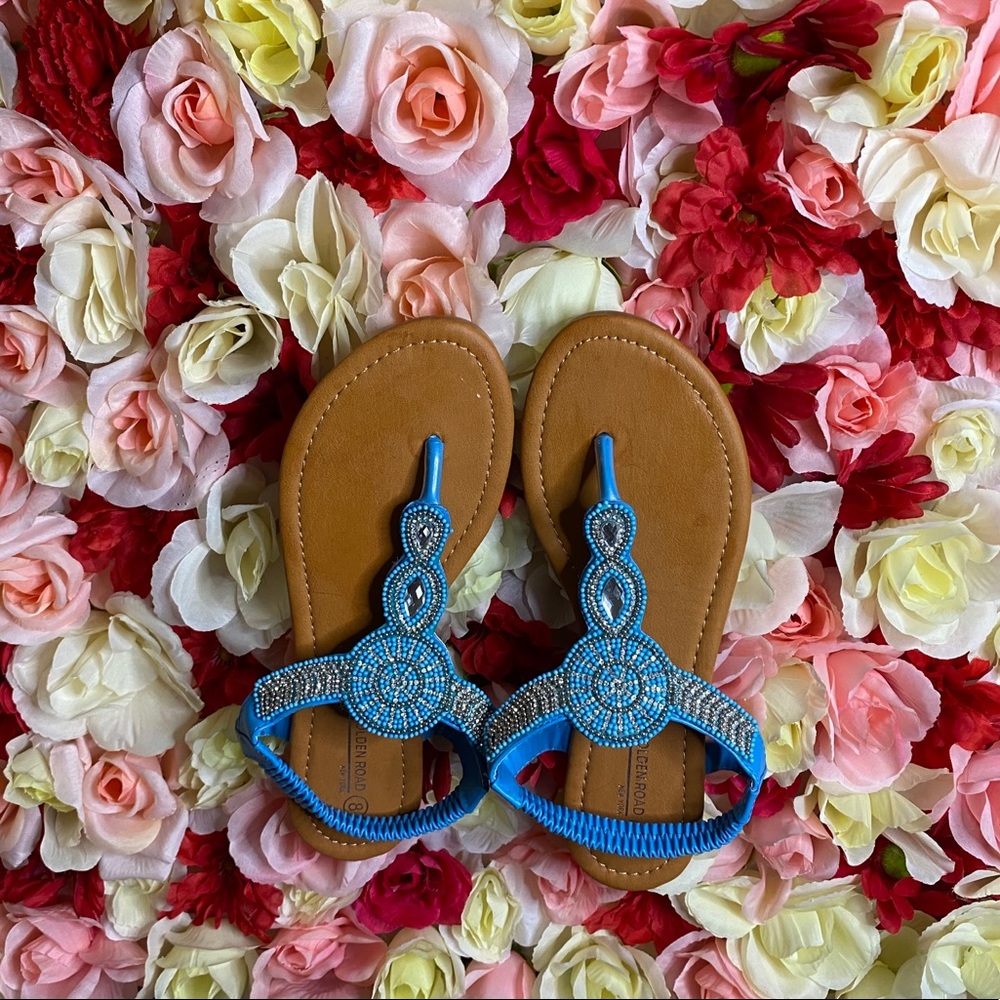 ¡NEW! Jewel Thong Sandal Women 8